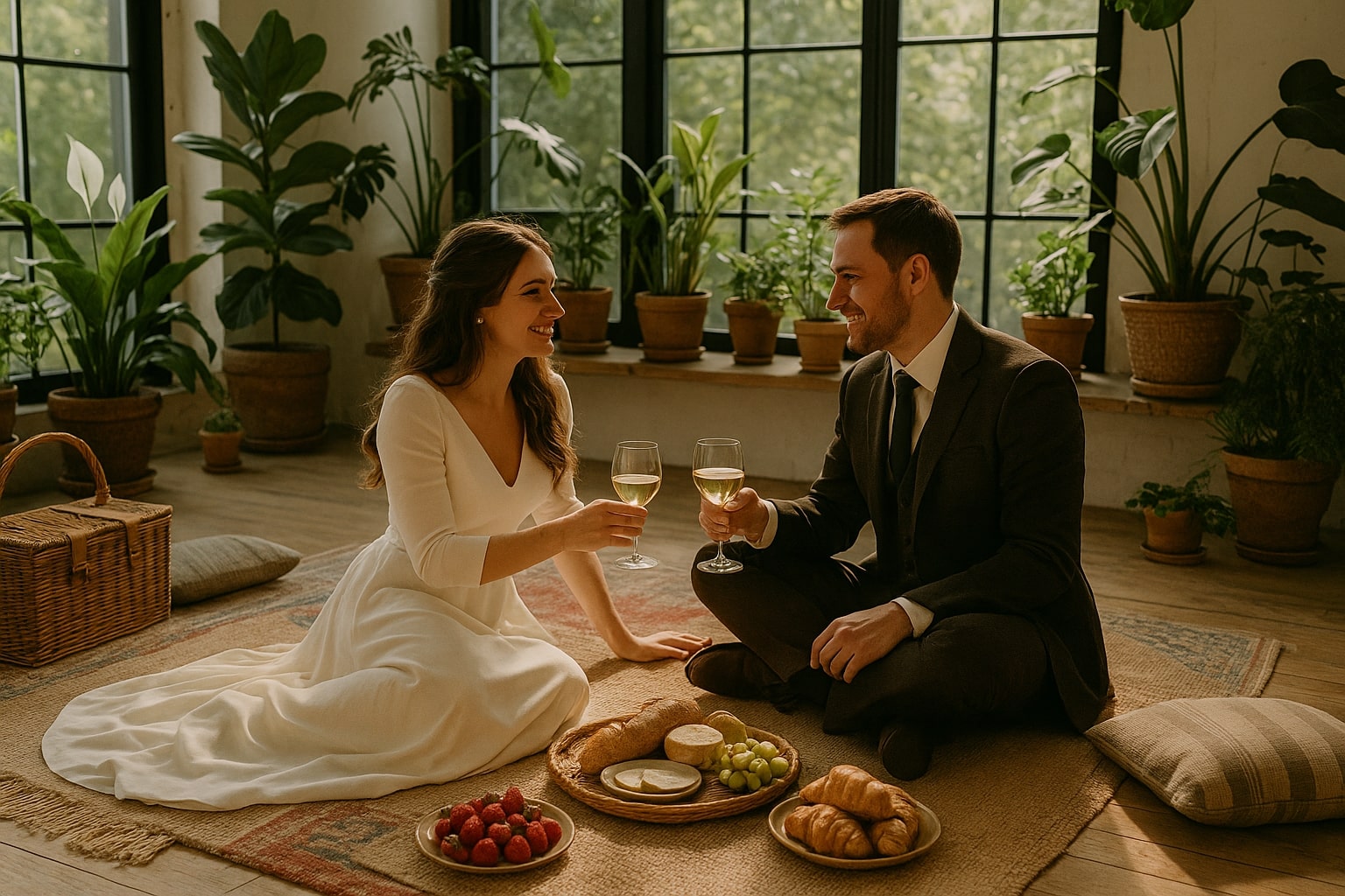 Уют без пафоса: микро‑свадьба в студии, лофте или мастерской