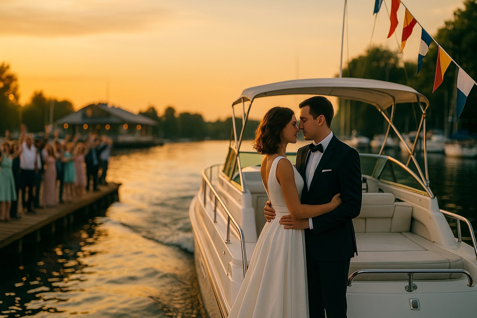 Волга близко: свадьба на воде — теплоходы, яхт-клубы и причалы Самары